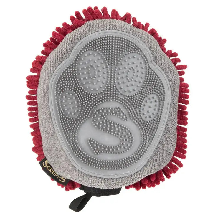 Scruffs Reversible Noodle Mitt Burgundy