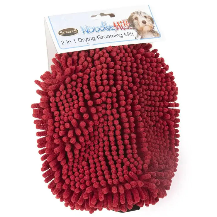 Scruffs Reversible Noodle Mitt Burgundy