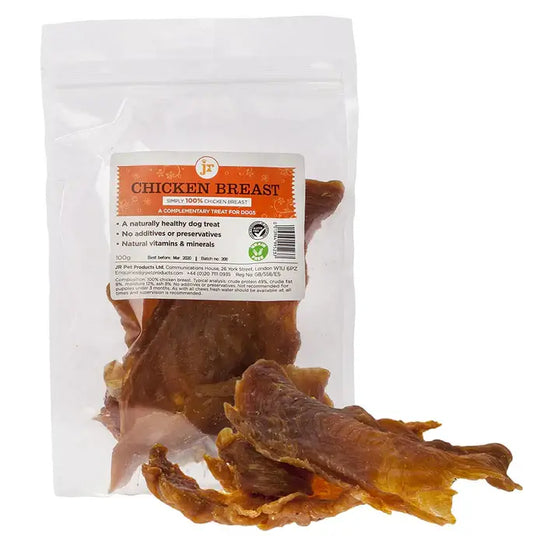 JR Pet Chicken Breast Jerky 100g