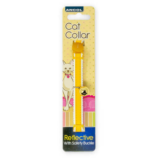 Ancol Cat Collar Reflective Yellow