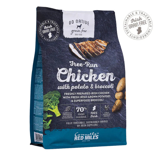 Go Native Free-Run Chicken with Potato and Broccoli 12kg