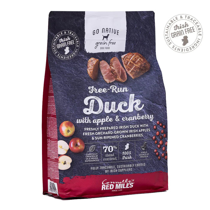 Go Native Free-Run Duck with Apple and Cranberry 12kg