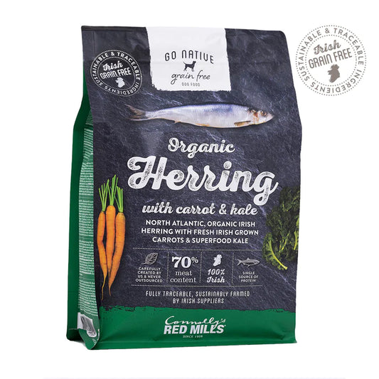 Go Native Organic Herring with Carrot and Kale 12kg