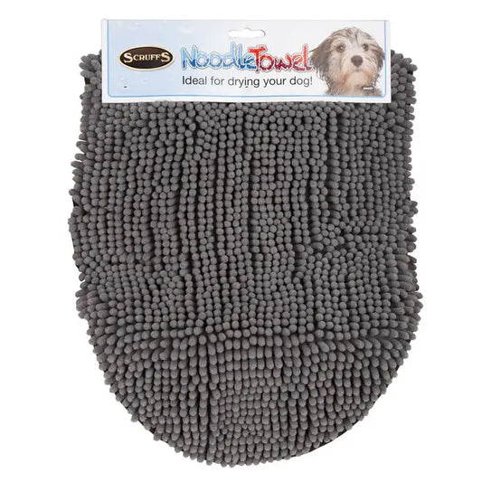 Scruffs Noodle Drying Towel Grey