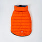 Hugo & Hudson Orange / Blue Puffer Jacket M45