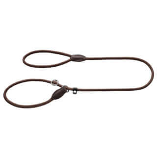 Hunter Leash Retriever Slip Lead Freestyle 10/170 Rope brown