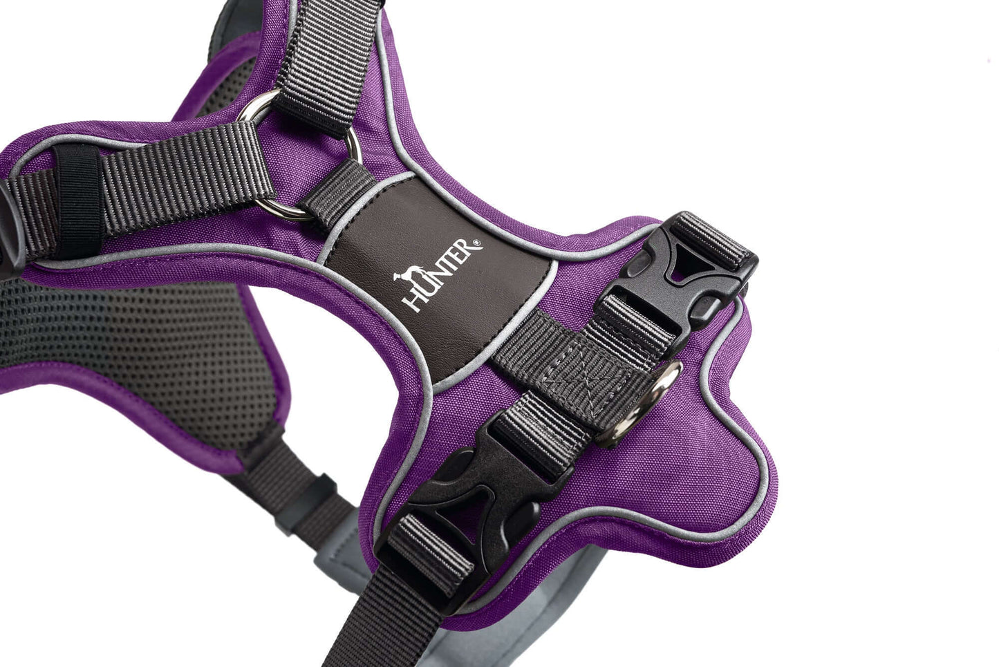 Hunter Harness Divo 56-73/M Nylon/Polyester violet/grey