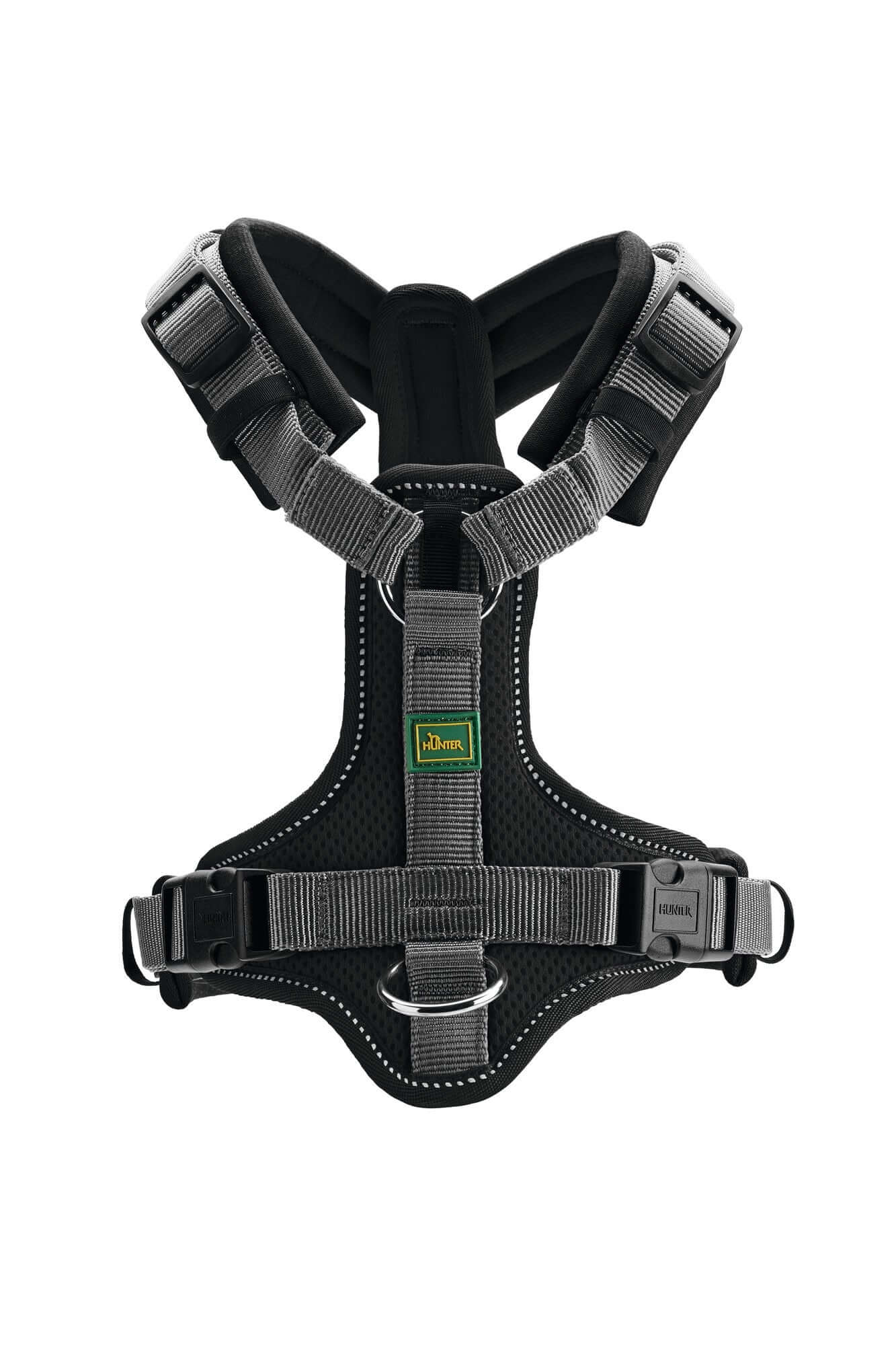 Hunter Harness Maldon 37-53/XS-S Mesh black/grey