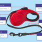 Halti Retractable Lead Black (L)