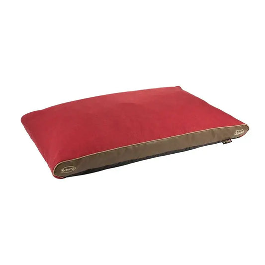 Scruffs Hilton Memory Foam Orthopaedic Pillow (XL) Red
