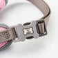 Hugo & Hudson Small Pink Herringbone Dog Harness