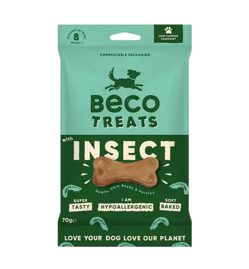 Beco Insect Treats with Apple & Chia Seeds 1 x 70g