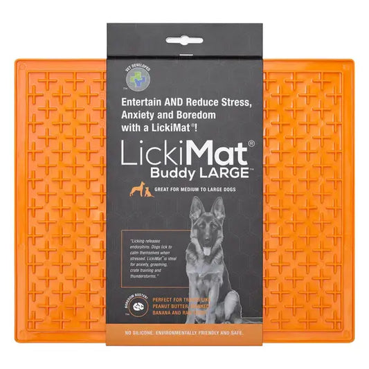 LickiMat XL Buddy 30cm Orange