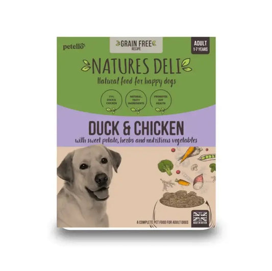 Natures Deli Adult GF Duck & Chicken 395g
