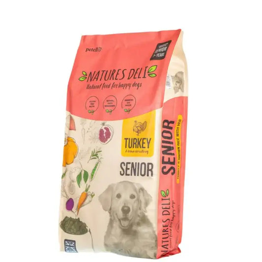 Natures Deli Senior Turkey and Rice 2kg