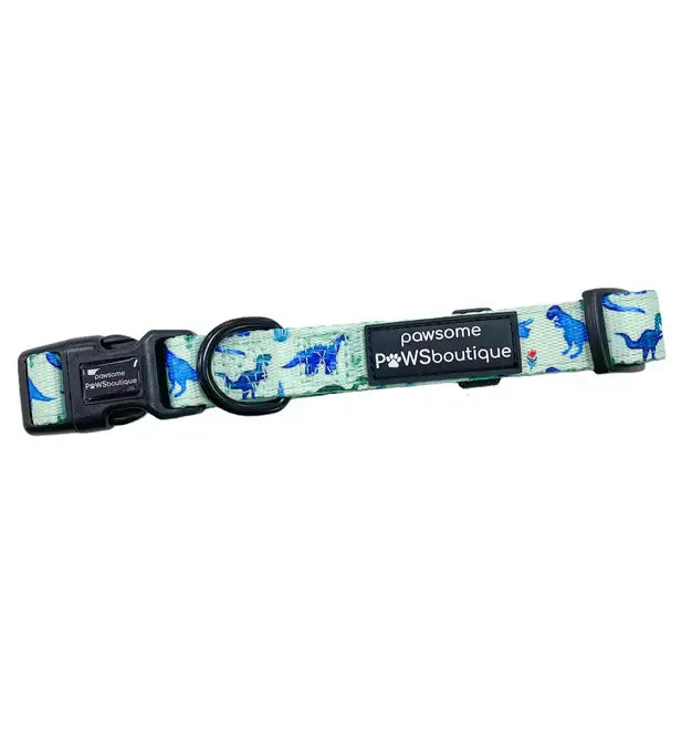 Pawsome Paws Boutique Dinky Dino Collar (M)