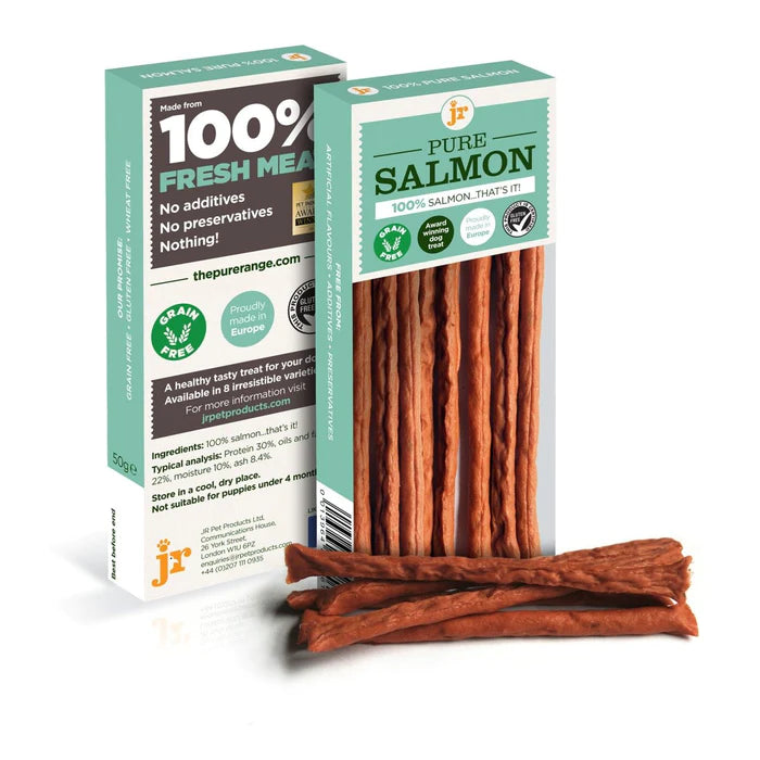 JR Pet Pure Salmon Sticks 50g