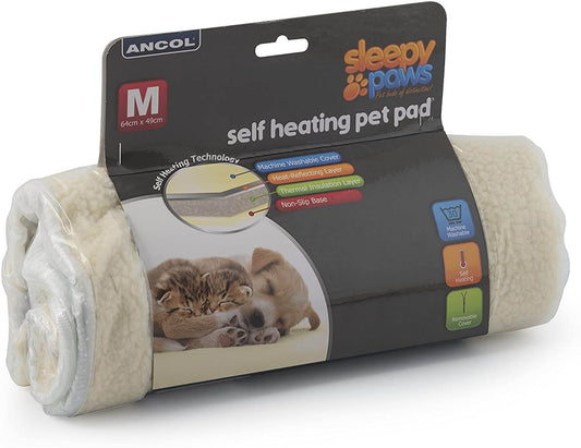 Ancol Sleepy Paws Self Heating Pet Pad (M)