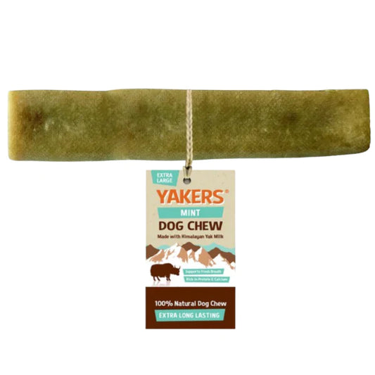 Yakers Dog Chew Mint Extra Large