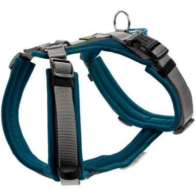 Harness Maldon 34-49/XS Mesh teal/grey