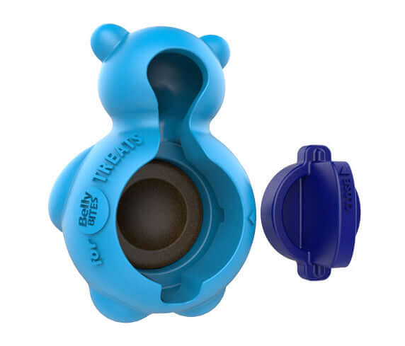 GiGwi Belly Bites Bear - Blue Small