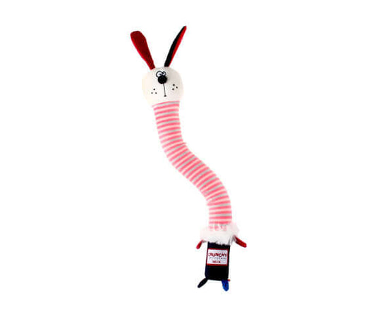 GiGwi Crunchy Neck 'Plush Friendz' Rabbit-S with bone & squeaker