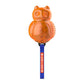 GiGwi 'Push to Mute' Transparent Owl Blue/Orange