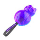 GiGwi 'Push To Mute' Transparent Owl Purple/Blue