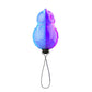 GiGwi 'Push To Mute' Transparent Owl Purple/Blue