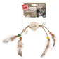 GiGwi Eco Catch and Scratch Cat Toy With Rattle Natural