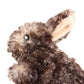 GiGwi Refillable Rabbit Ziplock Cat Toy With x3 Catnip Bags Brown