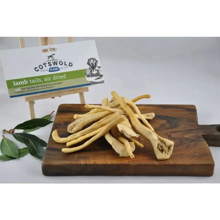 Cotswold Natural Dried Treat Lamb Tails 250g