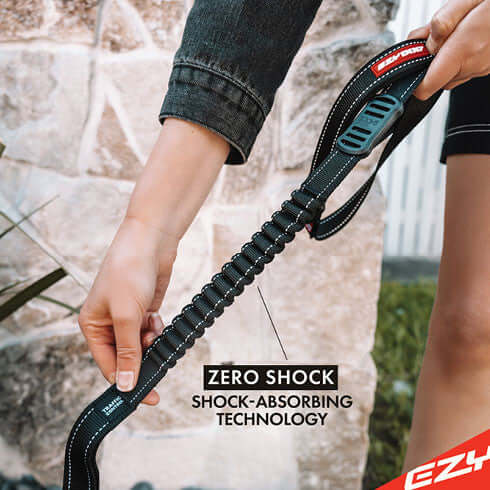 ZERO SHOCK LEASH 25`  -  BLACK