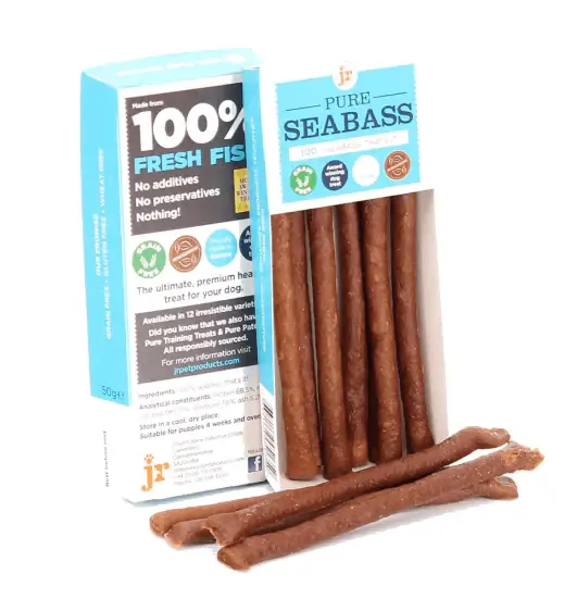 JR Pet Pure Seabass Sticks 50g