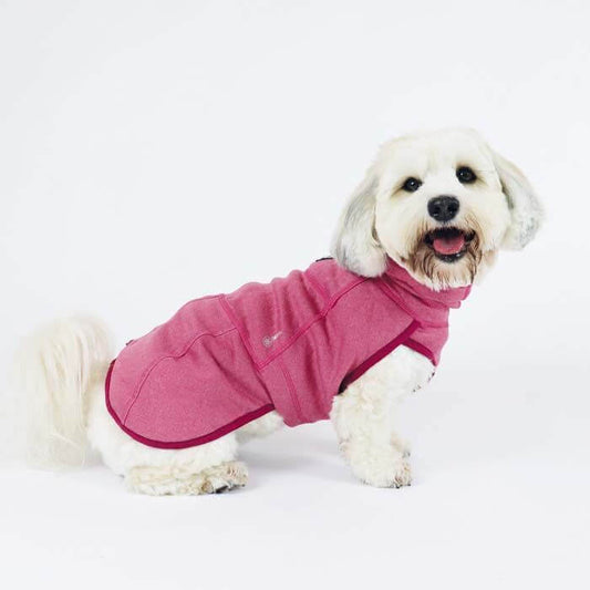 Hurtta Razzle-Dazzle Reversible Midlayer Beetroot 40cm