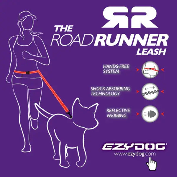 EZYDOG ROAD RUNNER WITH ZERO SHOCK - ORANGE