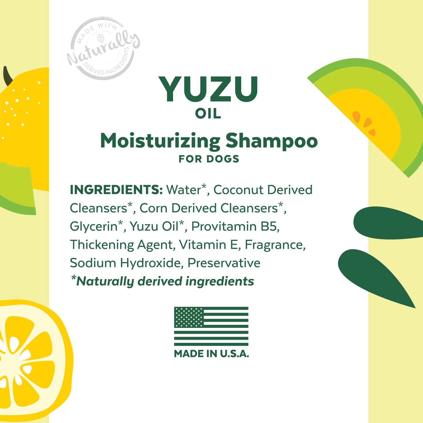 TropiClean Essentials Yuzu Oil Shampoo