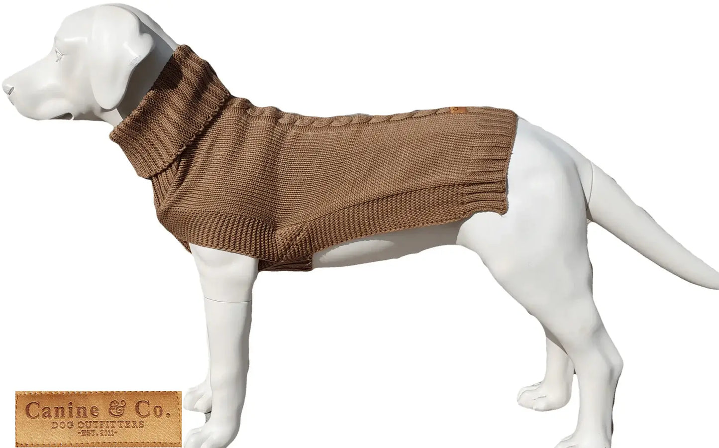 The Jazz Camel Cableknit Jumper MD2 48cm