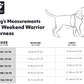 Hurtta Weekend Warrior Harness Raven 80-100cm