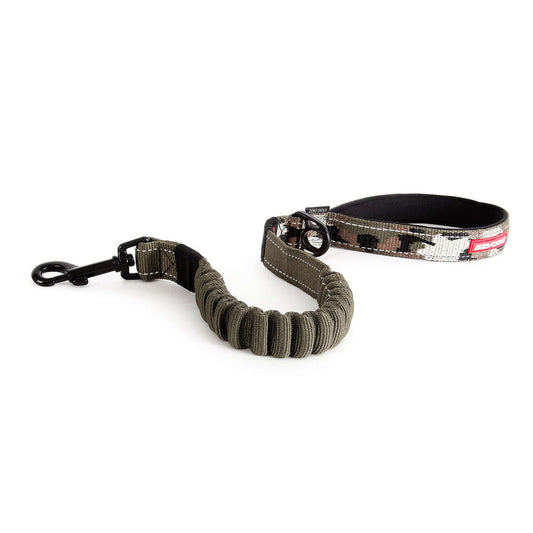 EZYDOG ZERO SHOCK LEASH 25`  -  GREEN CAMO