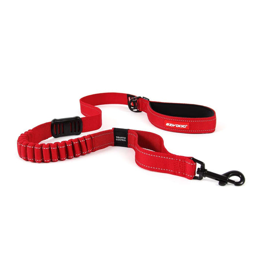 ZERO SHOCK LEASH 48`  -  RED